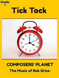 Tick Tock Concert Band sheet music cover Thumbnail